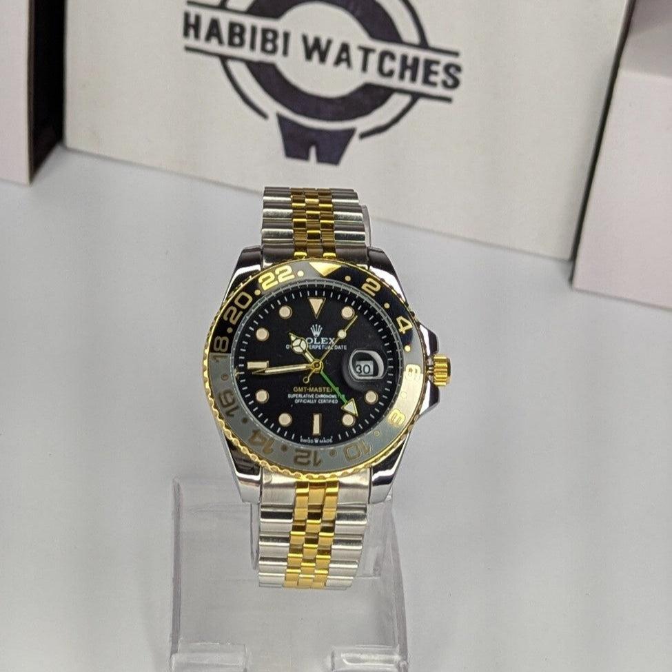 Rlx Golden Two-tone Rotating bazl